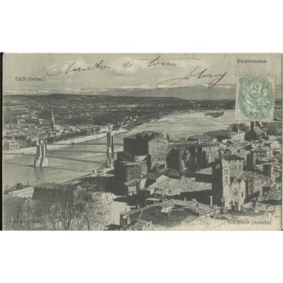 CPA: TOURNON, vers 1900