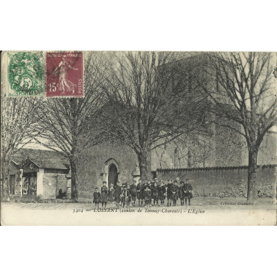 CPA: LUSSANT L'Eglise (Enfants), Années 1930