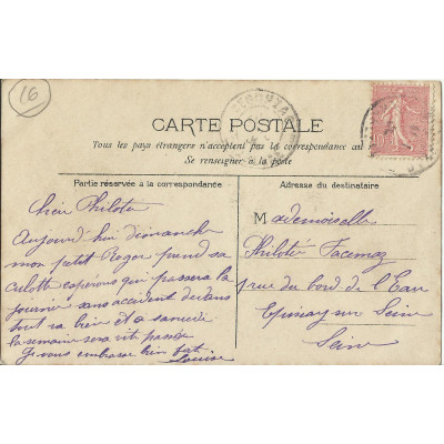 CPA: COGNAC, EGLISE Saint-Léger, vers 1910