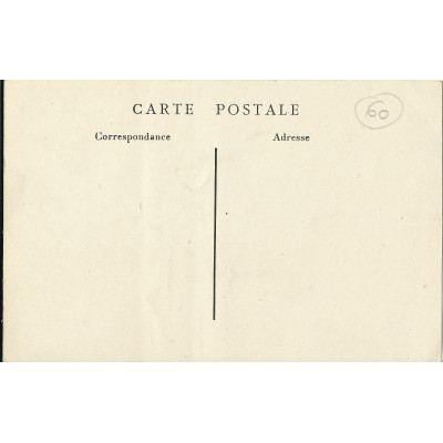 CPA: CREPY-en-VALOIS, Rue Nationale, La Mairie, vers 1900