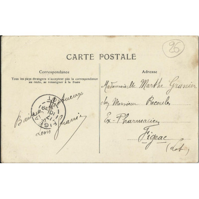 CPA: VALENCE, Station des Voitures de Saint-Peray, vers 1900