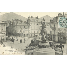 CPA: CHAMBERY, Le Pont du Reclus, Années 1900