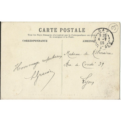 CPA: NEVACHE l'hiver, VILLE BASSE, SALLE et le GUION, années 1900
