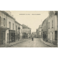 CPA : DOMONT, Rue de la Mairie, Années 1910