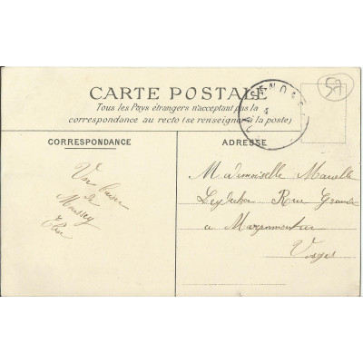 CPA: MOUSSEY, Le Chateau, années 1900