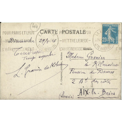 CPA: LA BAULE-sur-MER, La Plage, vers 1920