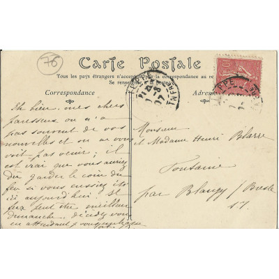 CPA: DIEPPE, La TERRASSE du CASINO, Animation, vers 1900.