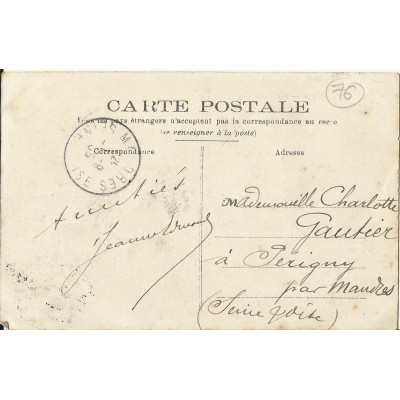 CPA: DIEPPE, Les BAINS, Animation, vers 1900.