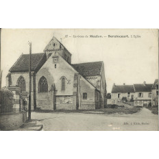 CPA: SERAINCOURT, L'Eglise, vers 1910