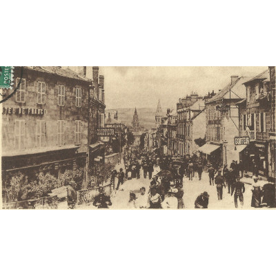CPA: BRIVE la GAILLARDE, Avenue de la Gare, vers 1910