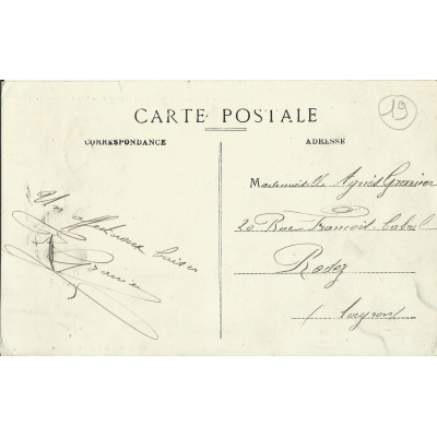 CPA: BRIVE la GAILLARDE, Square Majour, vers 1900