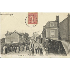 CPA: SCEAUX, La Rue Houdan, Années 1900