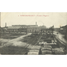 CPA: FOURCHAMBAULT, Fonderie MAGNARD, vers 1900