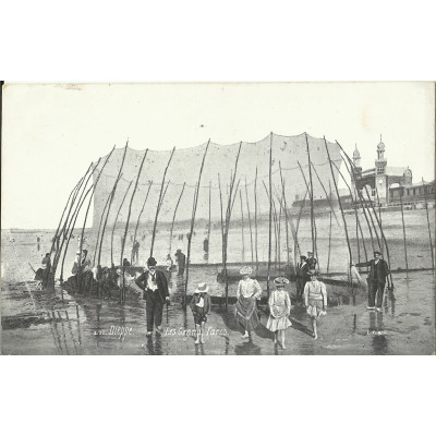 CPA: DIEPPE, Les GRANDS PARCS, vers 1900.