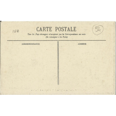 CPA: LUNEVILLE, Le Groupe Cycliste 2e Division de Cavalerie, vers 1900
