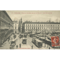 CPA: TOULOUSE, Le MARCHE PLACE du CAPITOLE, vers 1910