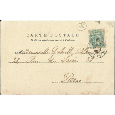 CPA: DIEPPE, Le CASINO, vers 1900.
