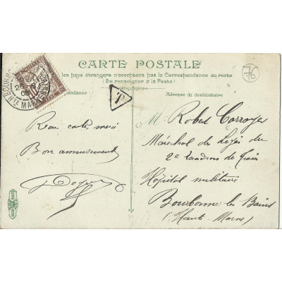 CPA: DIEPPE, La rue AGUADO, vers 1900.