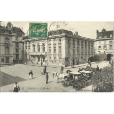CPA: DIEPPE, Le THEATRE, vers 1900.