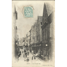 CPA: SENS, La GRANDE RUE, vers 1900