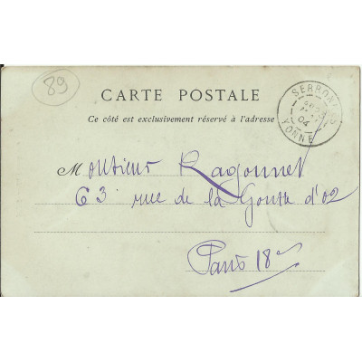 CPA: SENS, La GRANDE RUE, vers 1900