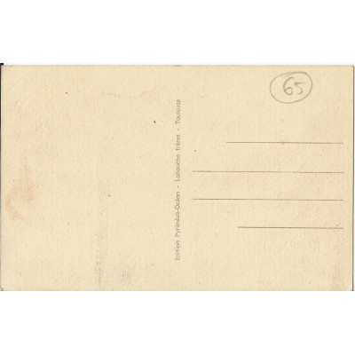 CPA: CAUTERETS, Vallée du MARCADAU, Refuge, vers 1920