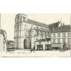 CPA: CHOLET, Eglise SAINT-PIERRE, vers 1910