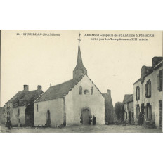 CPA: MUZILLAC, Ancienne CHAPELLE de Saint-Antoine à PENESCLUS, vers 1900